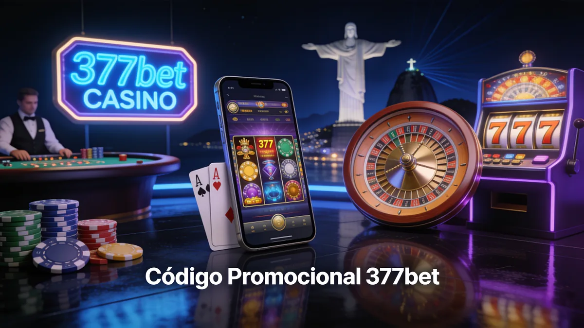Código Promocional 377bet para jogadores no Brasil